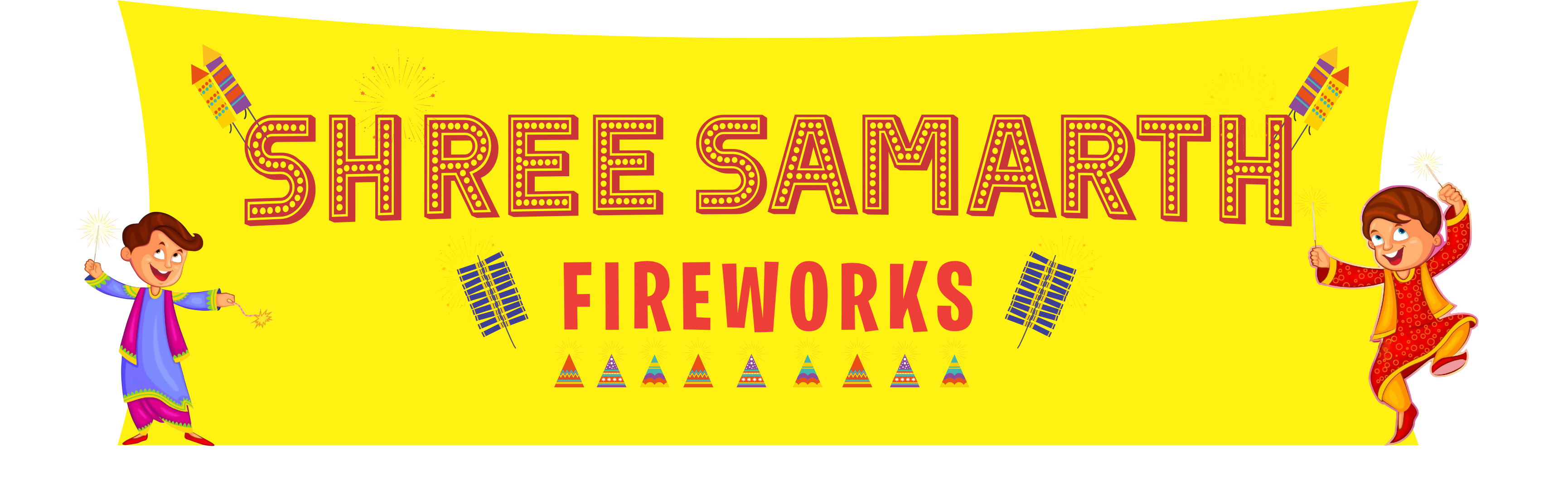 Shree Samarth Fireworks Logo